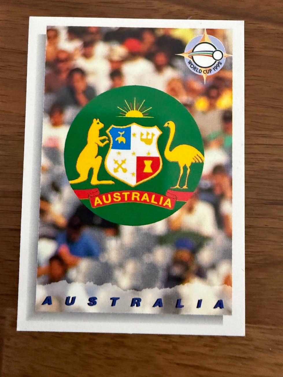 Australia Team Logo Base - Trading Card Image