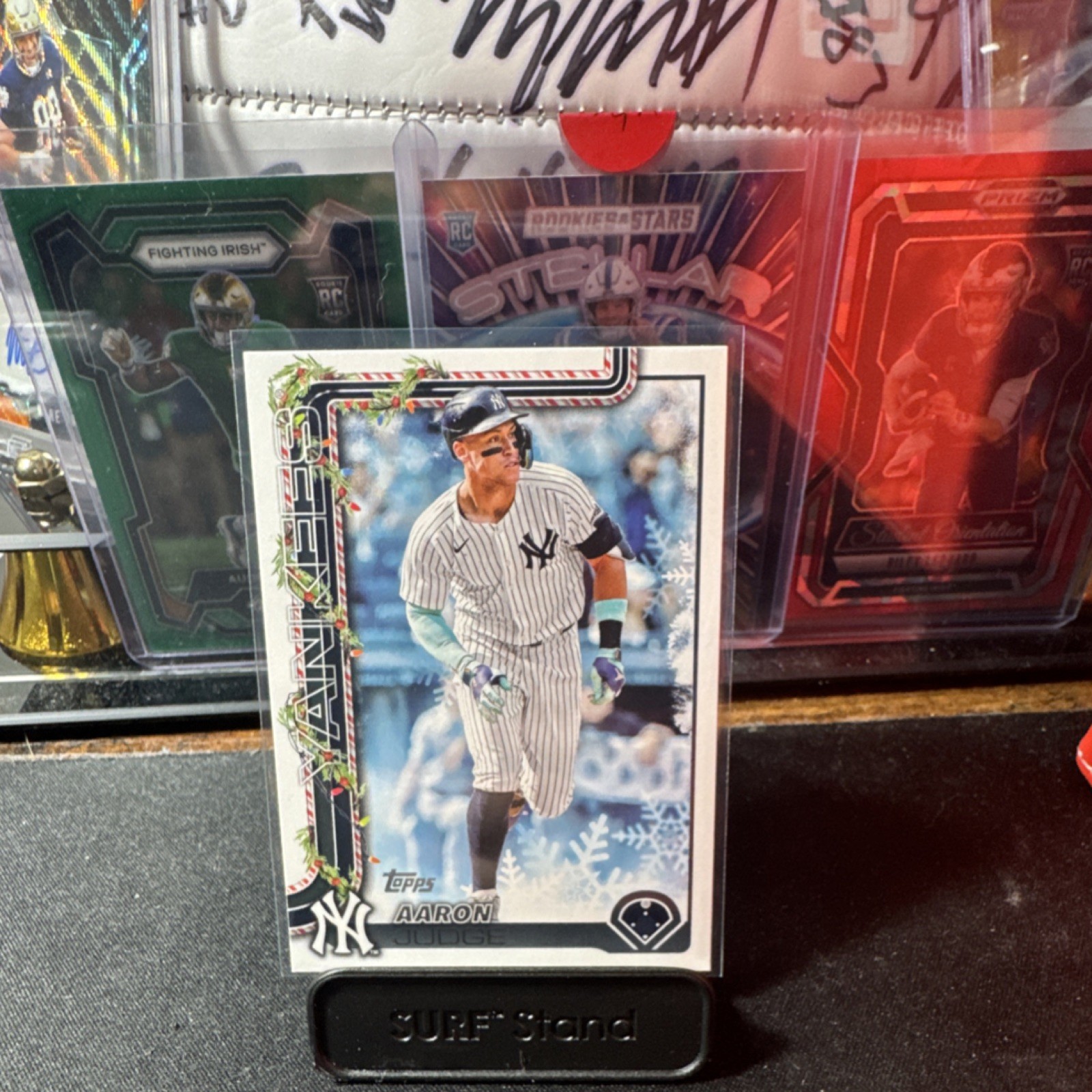 Aaron Judge Topps Holiday Base Base - Trading Card Image