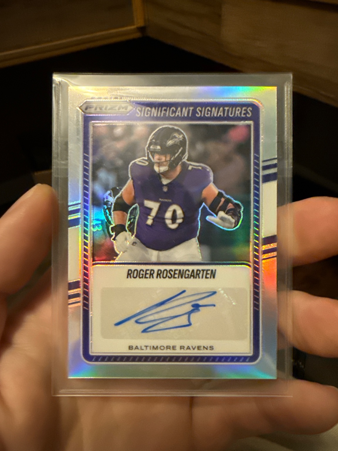 Roger Rosengarten Significant Signatures Base Autograph - Trading Card Image