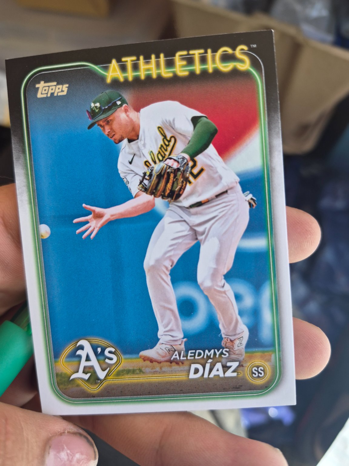 Aledmys Díaz 2024 Topps Series Two Base Base - Trading Card Image