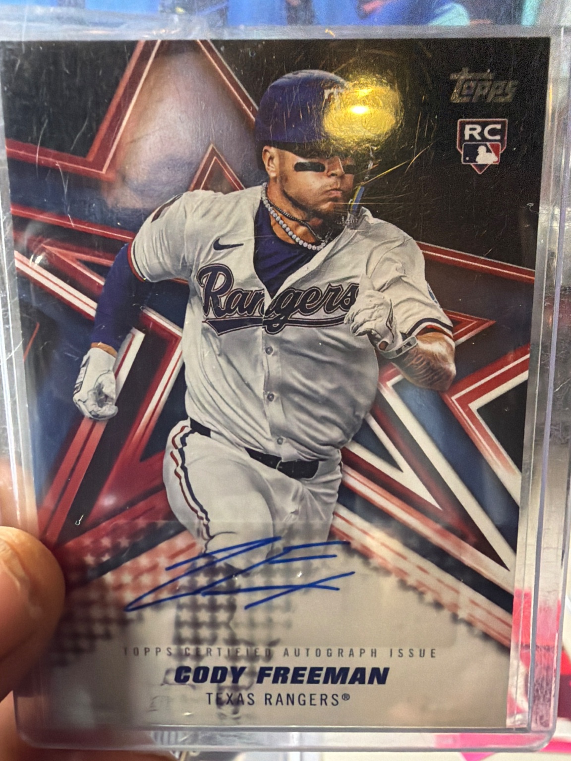 Cody Freeman - Baseball Stars Card Baseball Stars Autograph /10 - Trading Card Image
