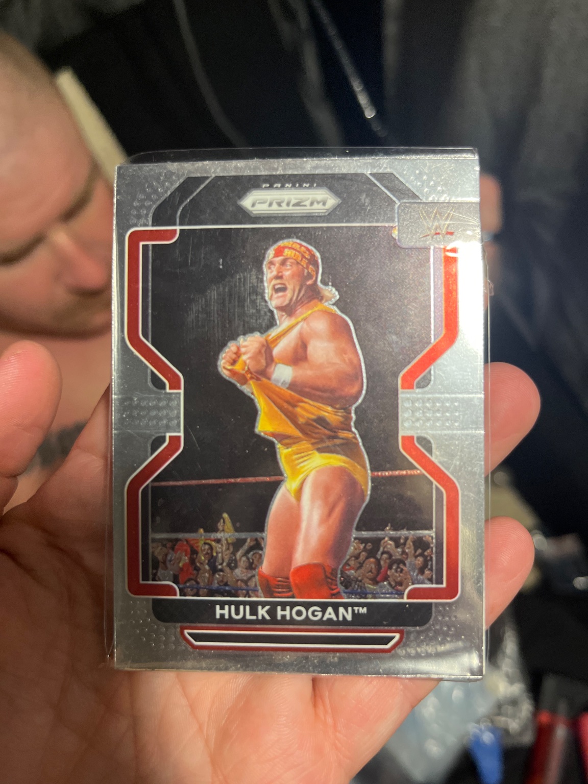 Hulk Hogan - Prizm Base Card Base - Trading Card Image