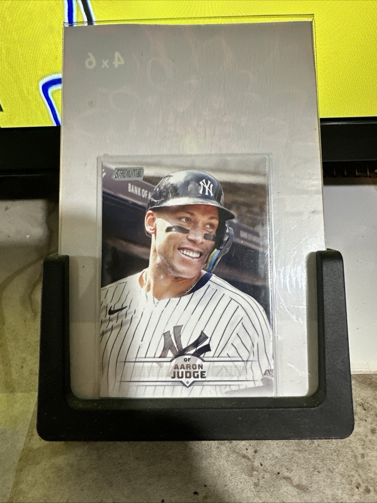 Aaron Judge Stadium Club Base Card Base - Trading Card Image