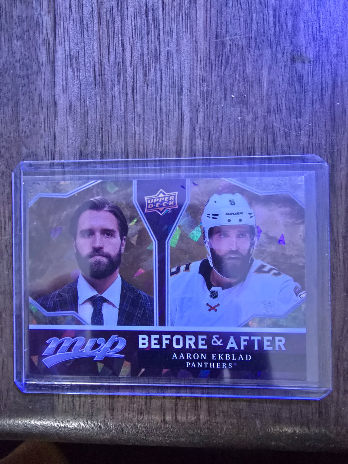 Aaron Ekblad MVP Before & After Before & After Insert - Trading Card Image