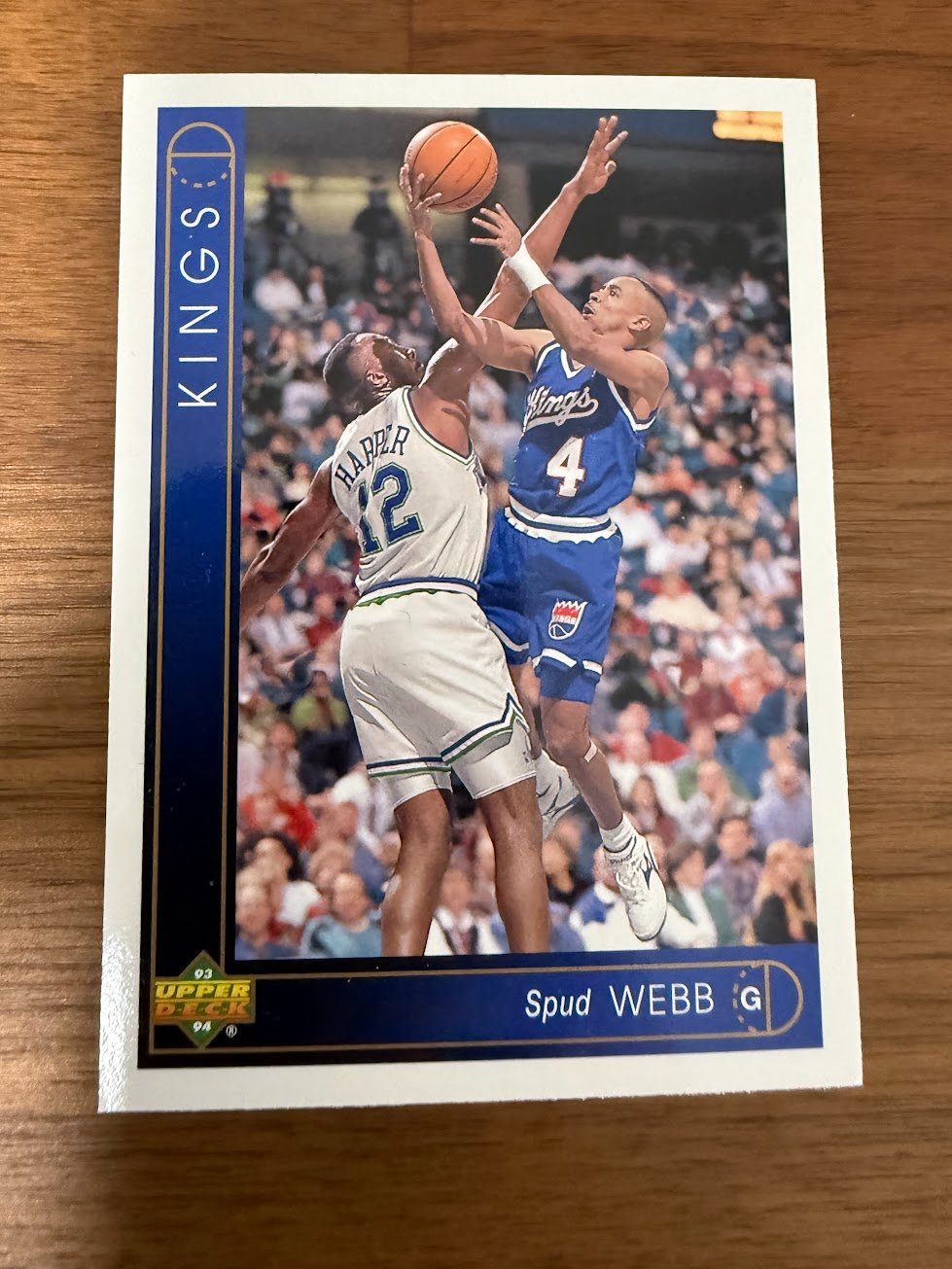 1993-94 Upper Deck Spud Webb #286 Base - Trading Card Image