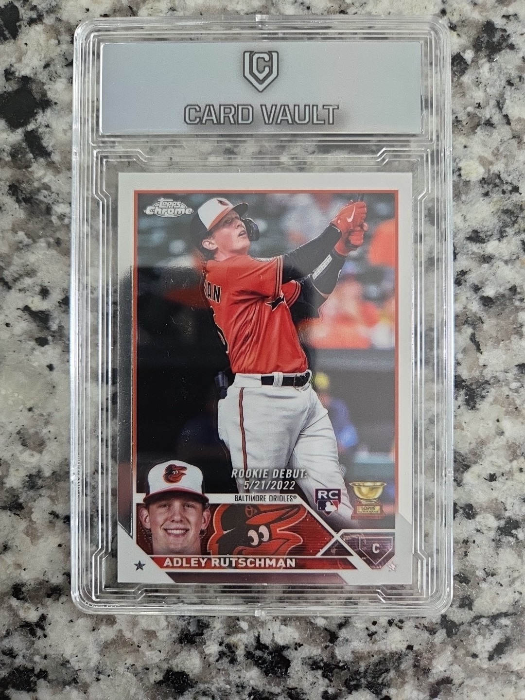 Adley Rutschman Rookie Debut Base - Trading Card Image