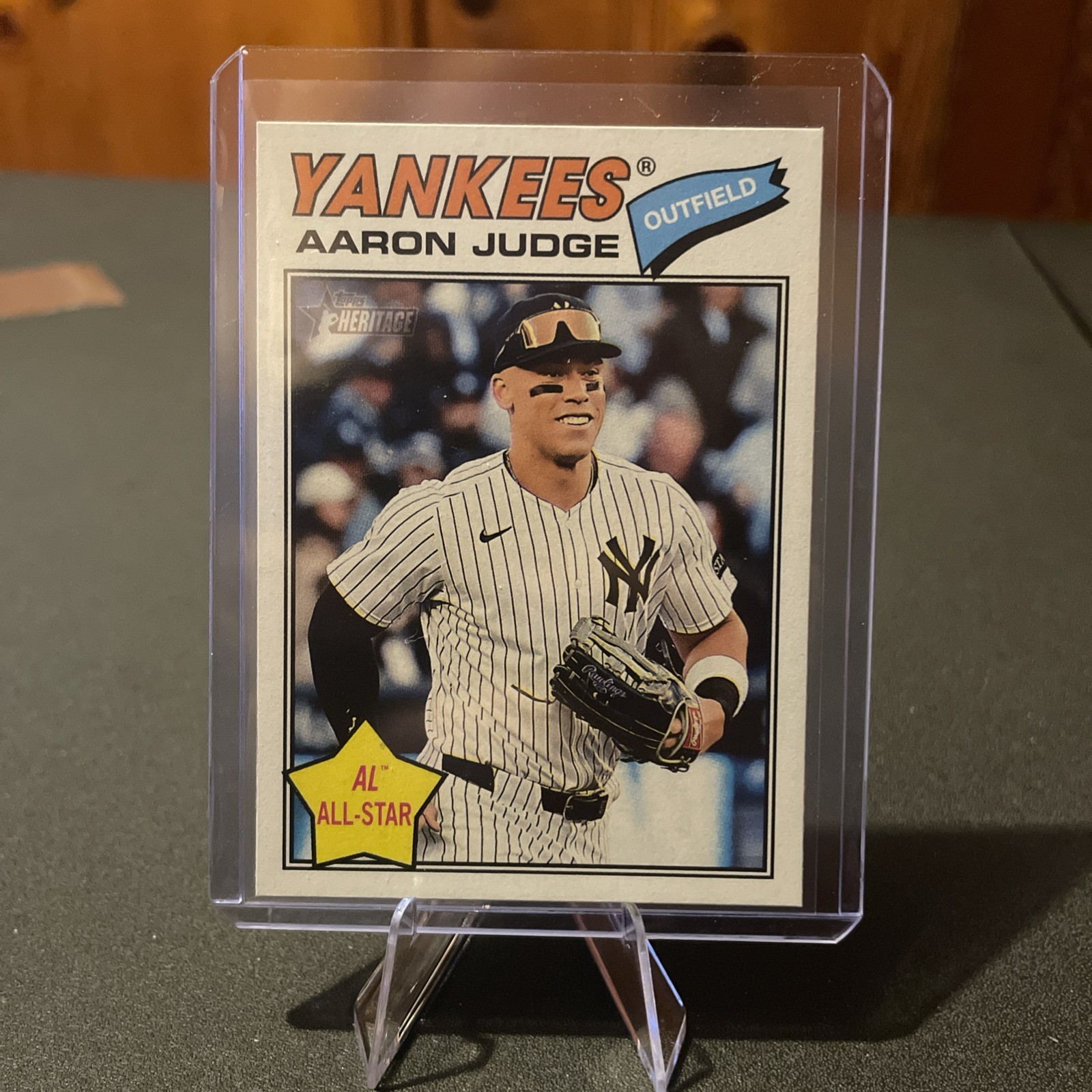 Aaron Judge 2023 Topps Heritage All-Star Base - Trading Card Image