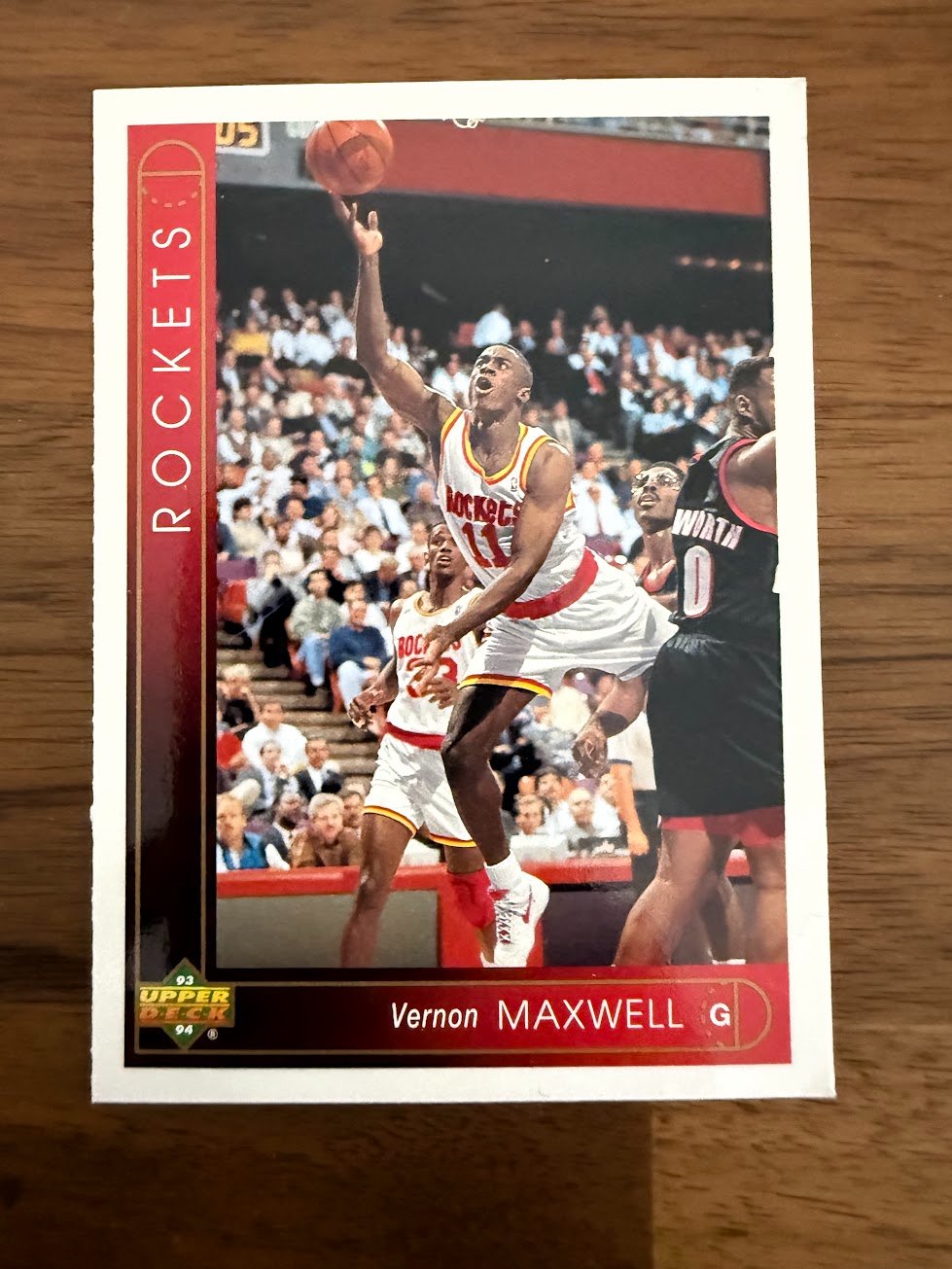 Vernon Maxwell Base - Trading Card Image