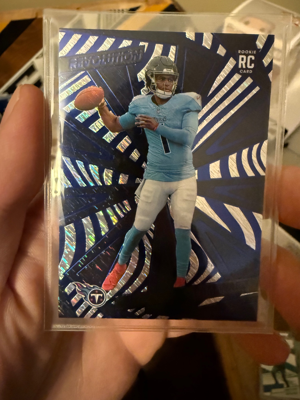 Will Levis Revolution Rookie RC Galactic - Trading Card Image