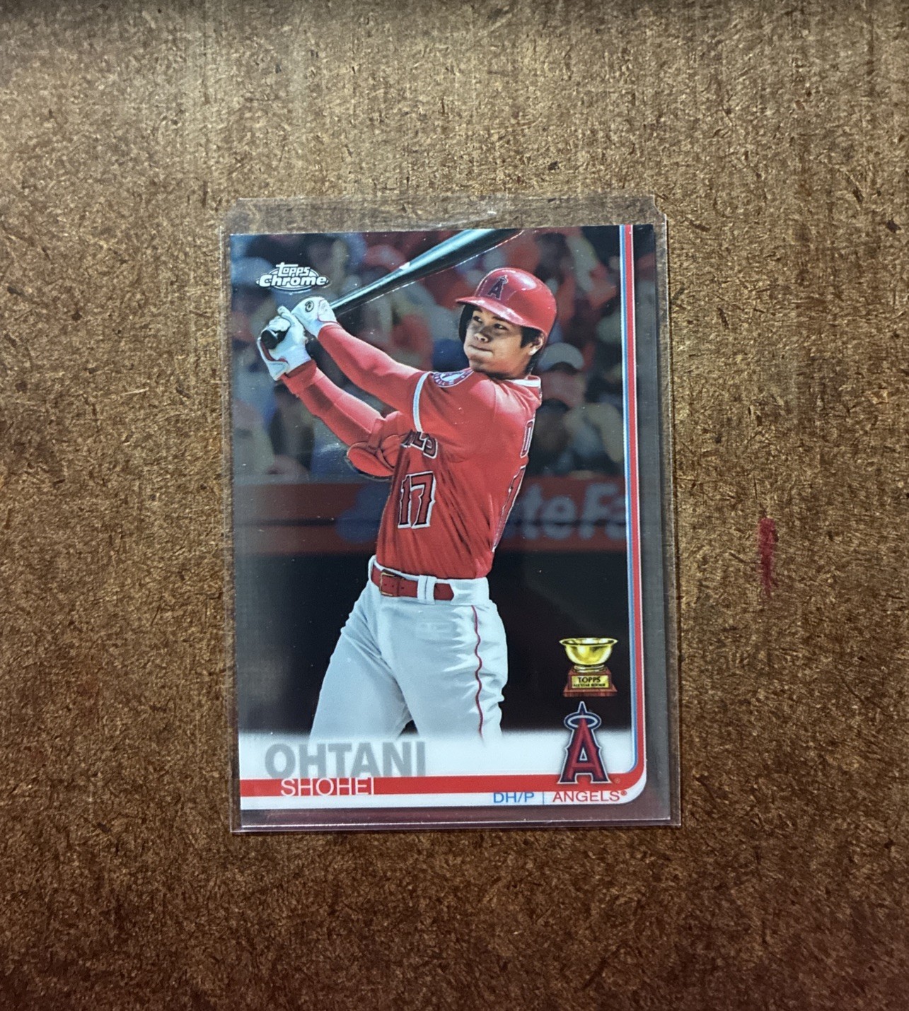 Shohei Ohtani 2019 Topps Chrome Base Base - Trading Card Image