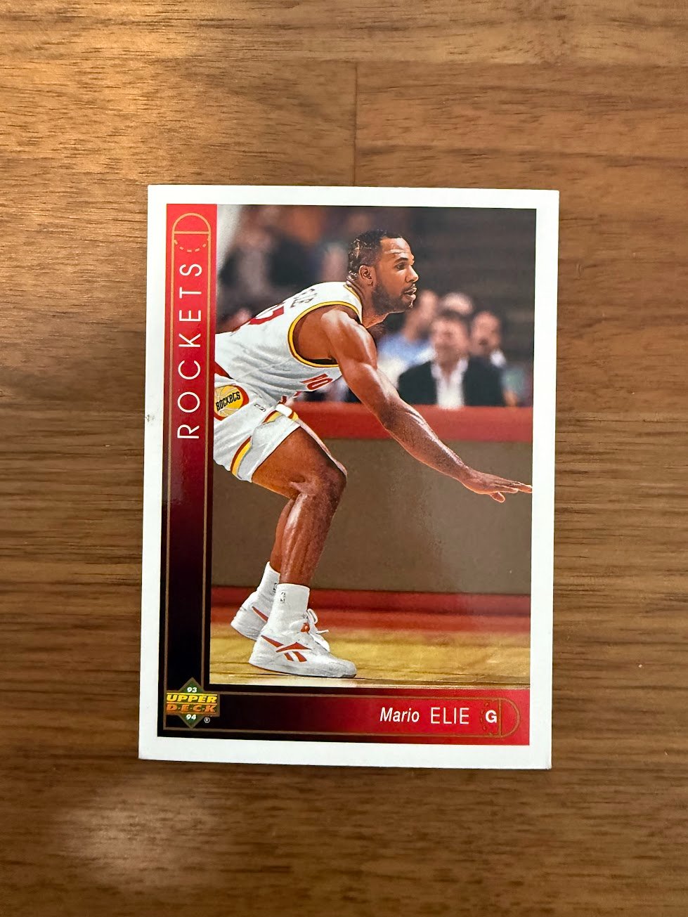 Mario Elie Base - Trading Card Image