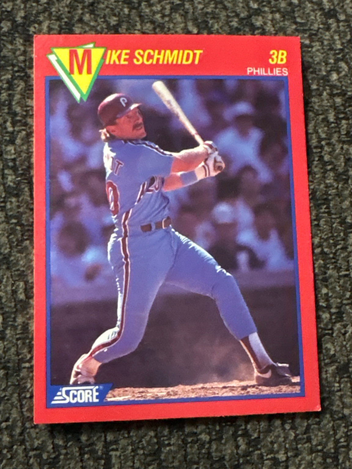Mike Schmidt Base - Trading Card Image