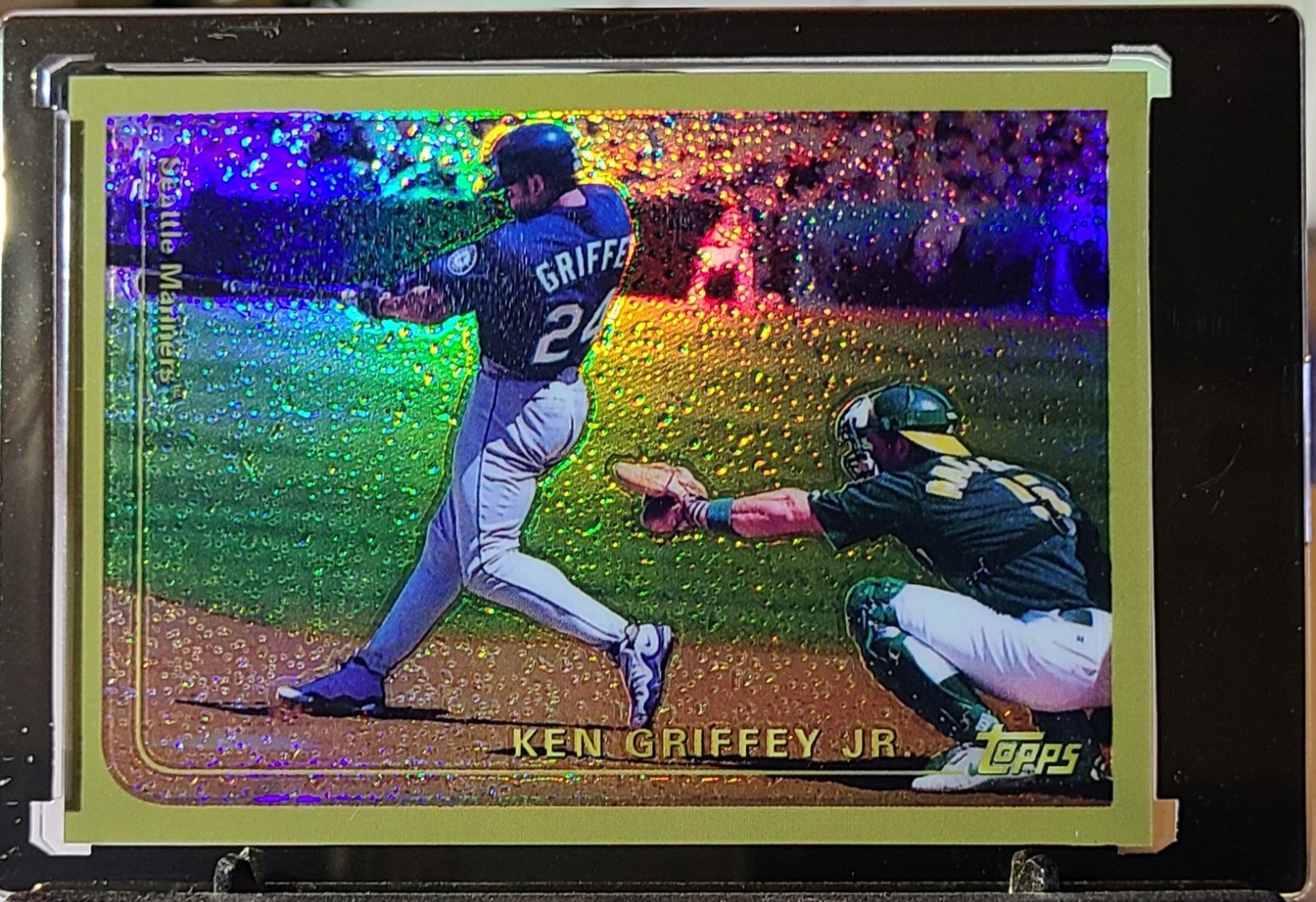 Ken Griffey Jr. Gold Label Class 1 Rainbow Foil Class 1 Rainbow Foil - Trading Card Image