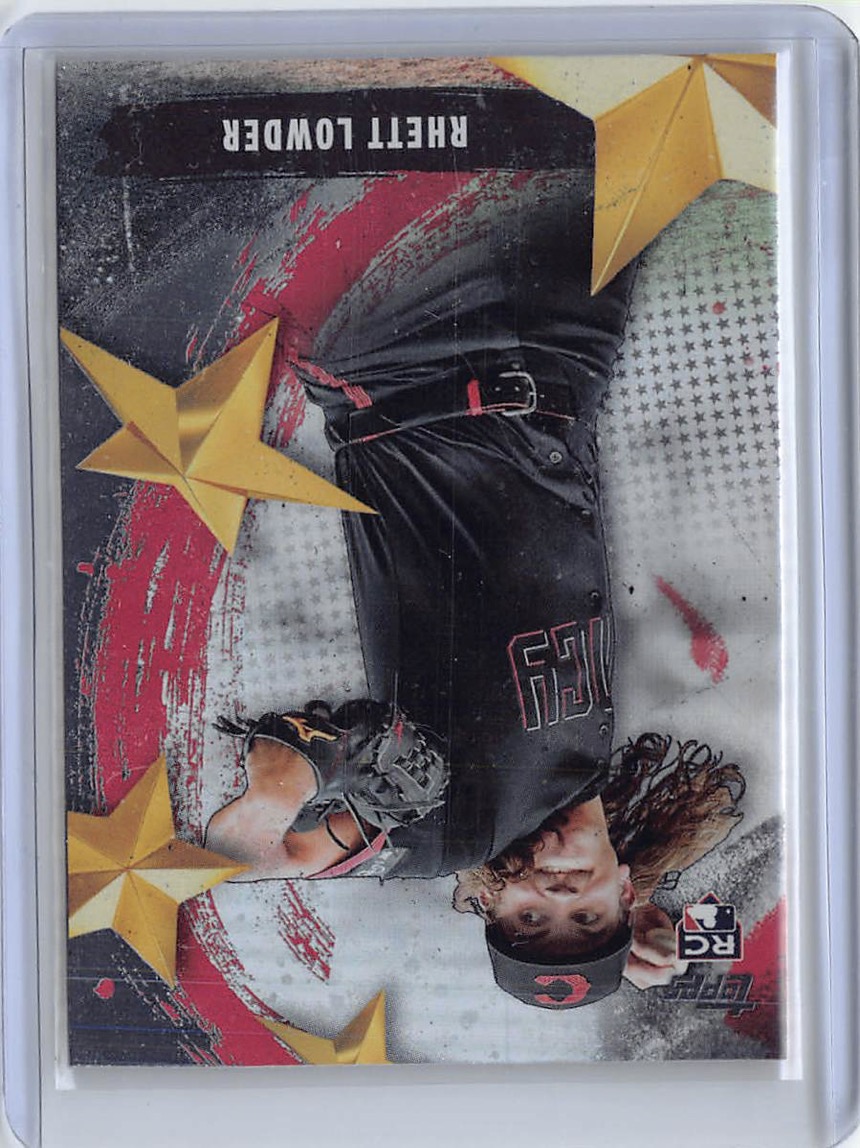 Rhett Lowder 2023 Topps Stars of MLB Rookie Card Base Rookie Card Near Mint - Trading Card Image