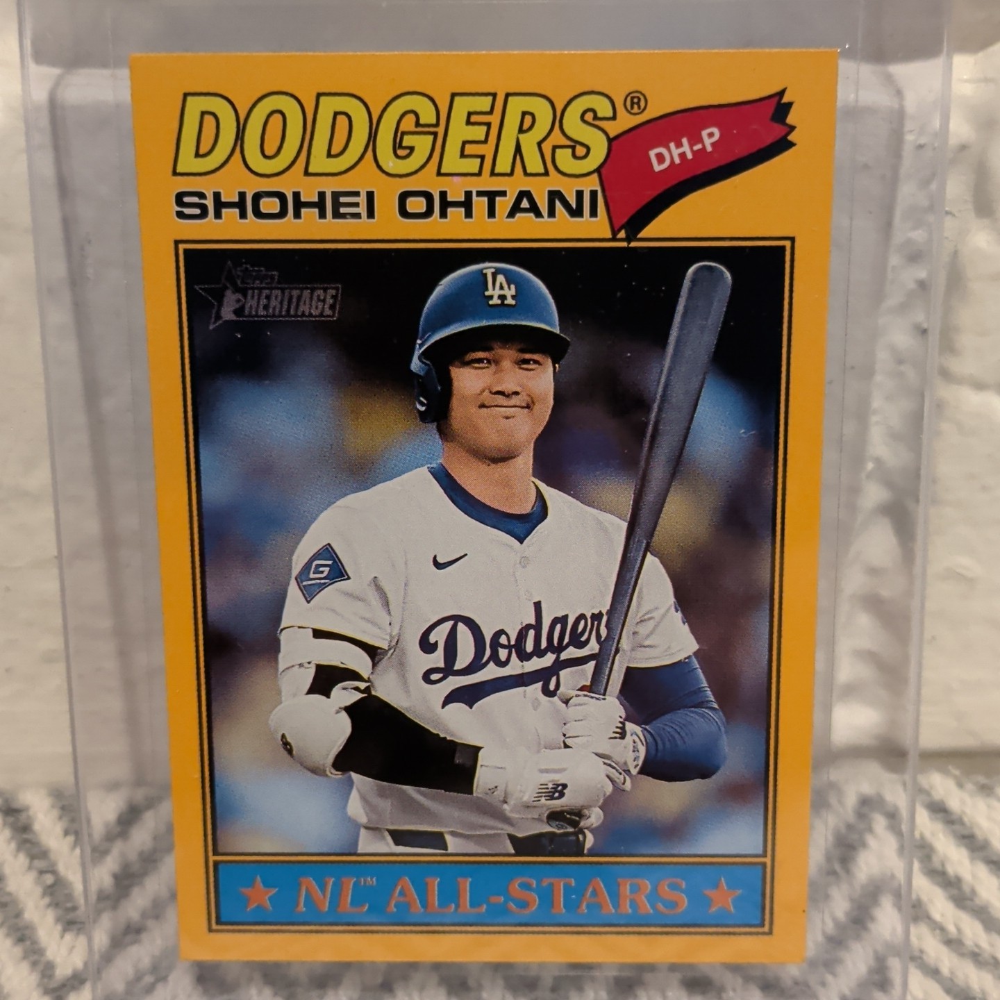 Shohei Ohtani 2024 Topps Heritage NL All-Stars NL All-Stars - Trading Card Image
