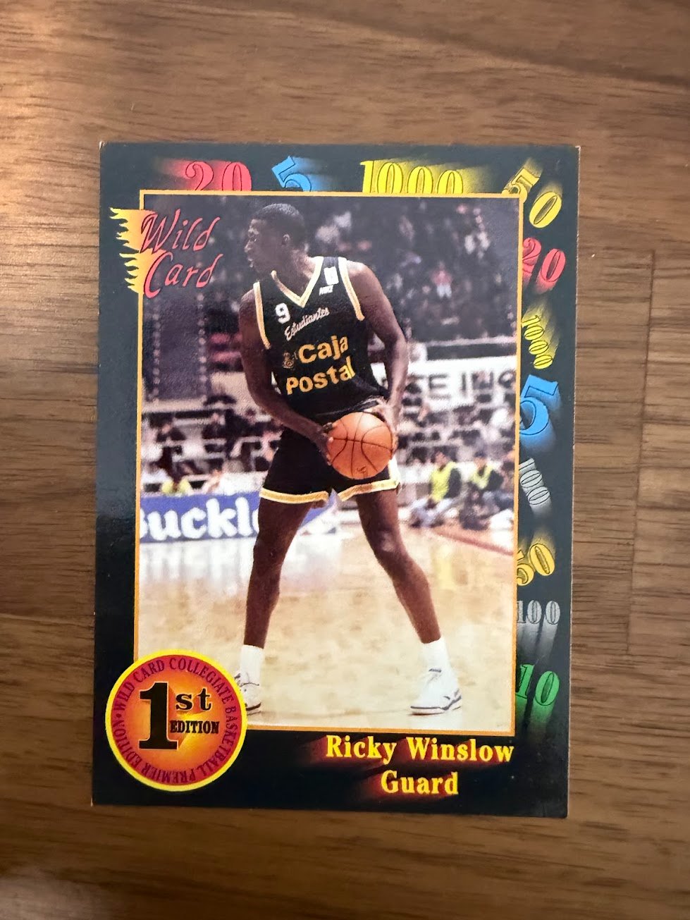 Ricky Winslow 1st Edition 1st Edition - Trading Card Image