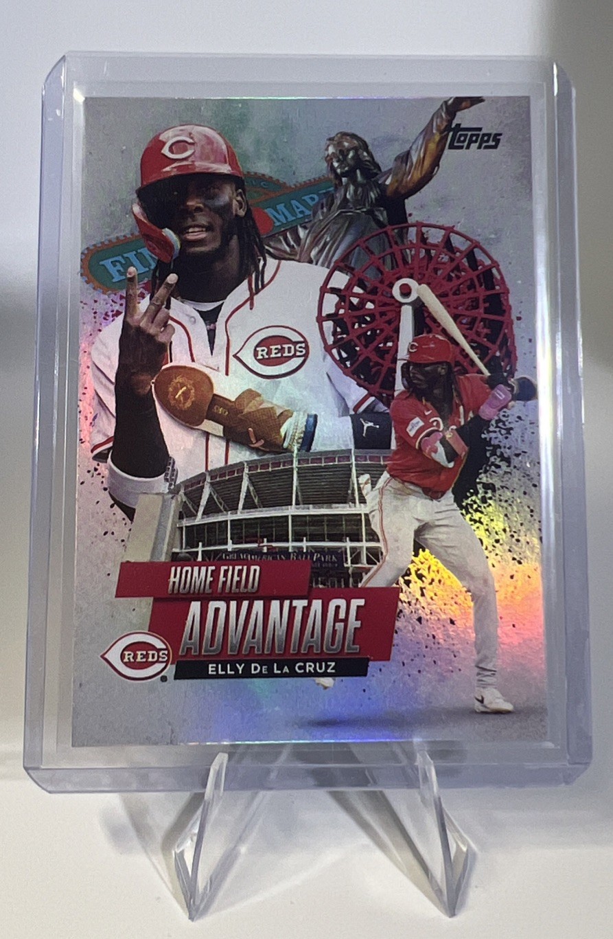 Elly De La Cruz - Home Field Advantage Base - Trading Card Image