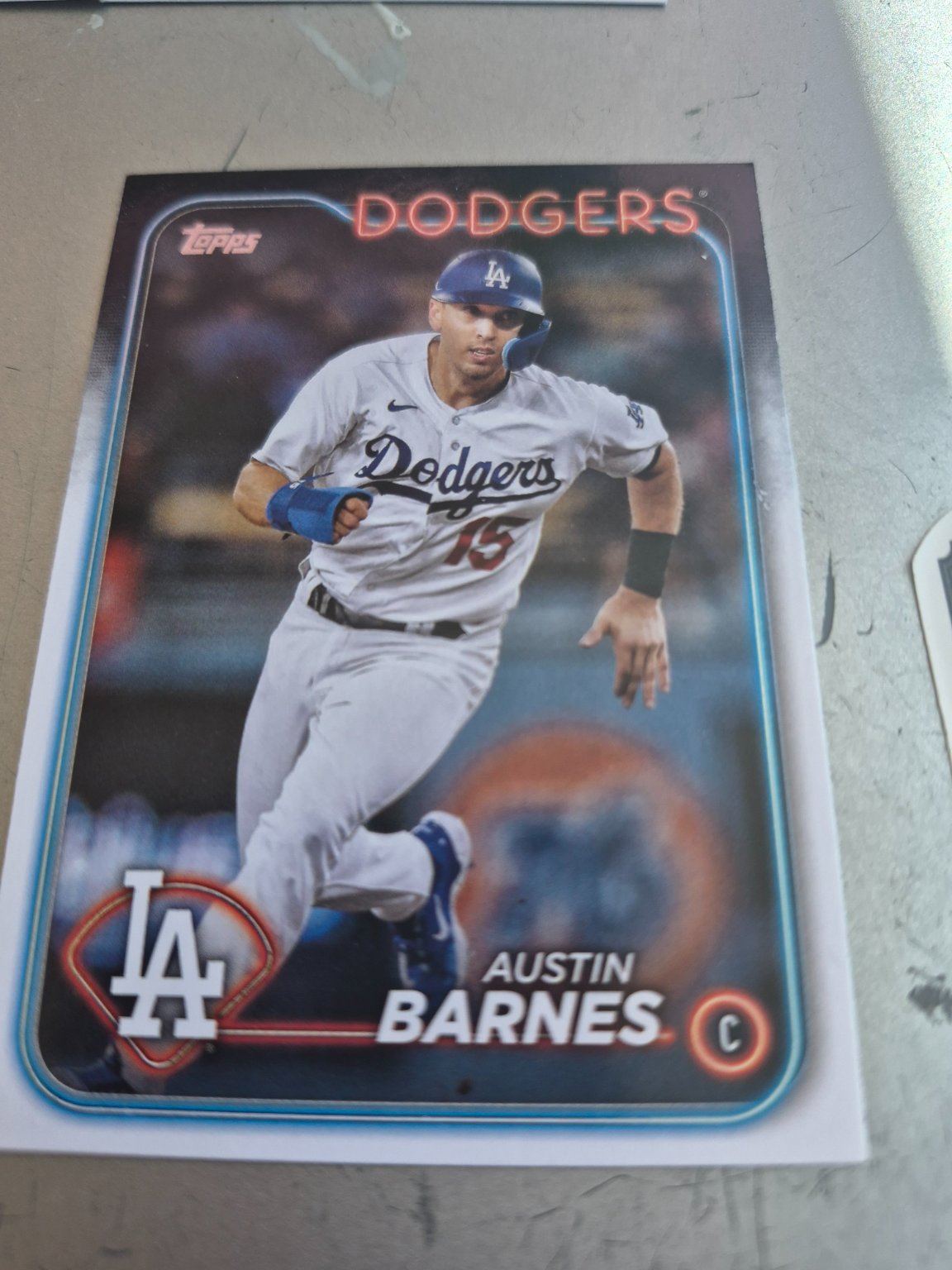 Austin Barnes - Topps Series Two Base - Trading Card Image
