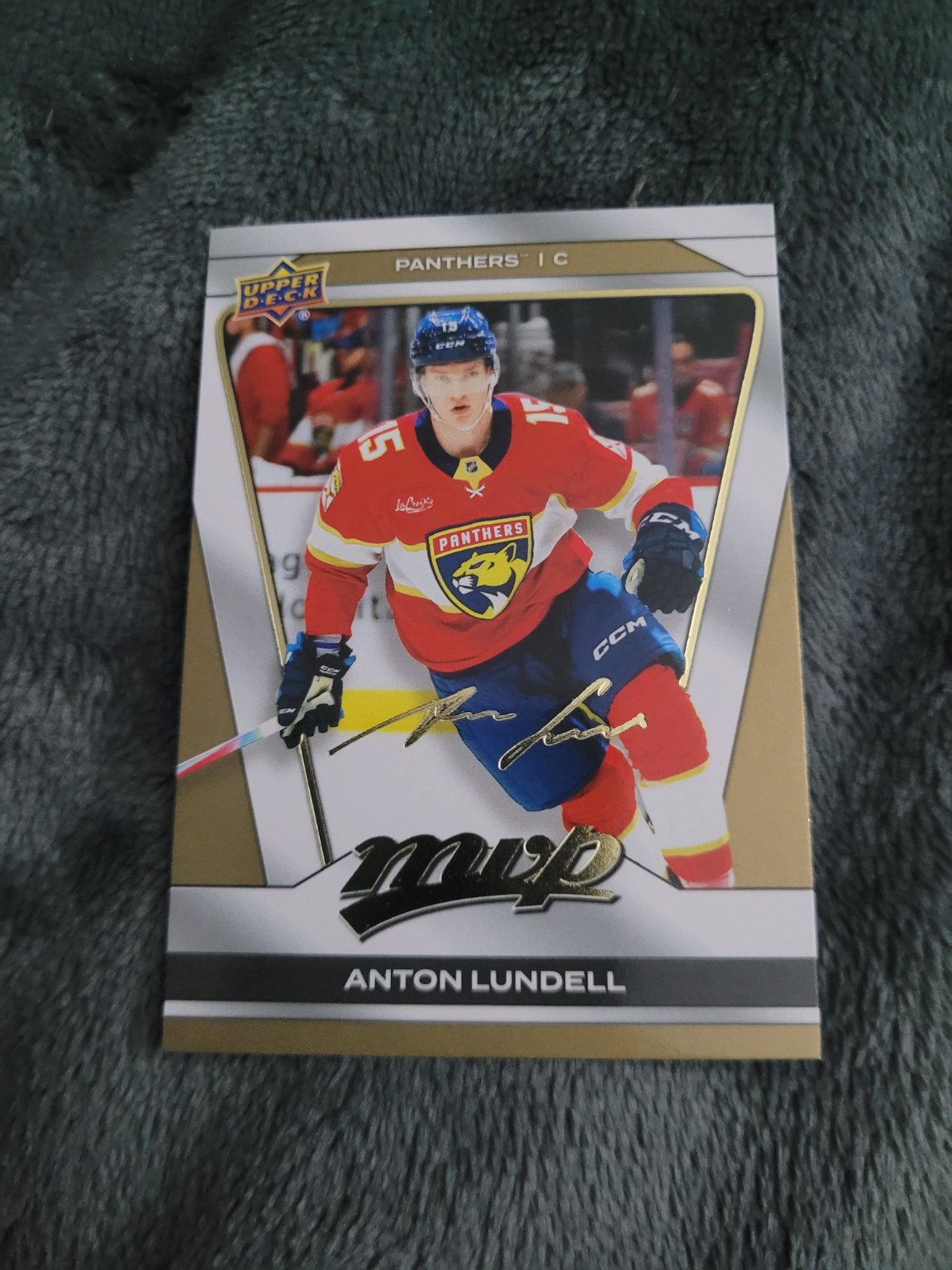 Anton Lundell MVP Base - Trading Card Image