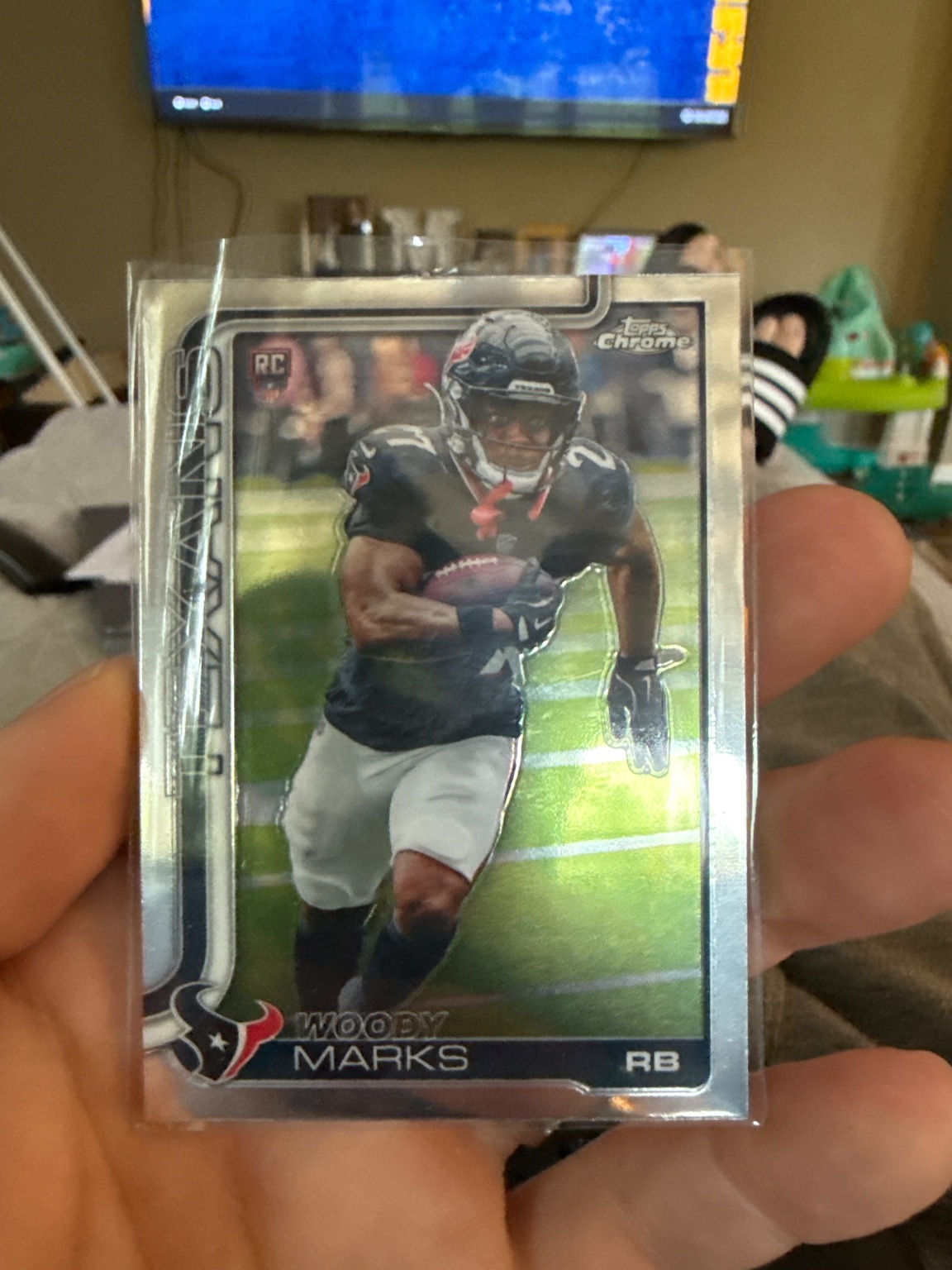 Woody Marks - Topps Chrome Rookie Base - Trading Card Image