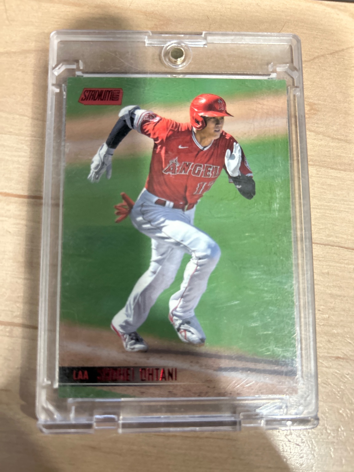 Shohei Ohtani - Topps Stadium Club Base Base - Trading Card Image