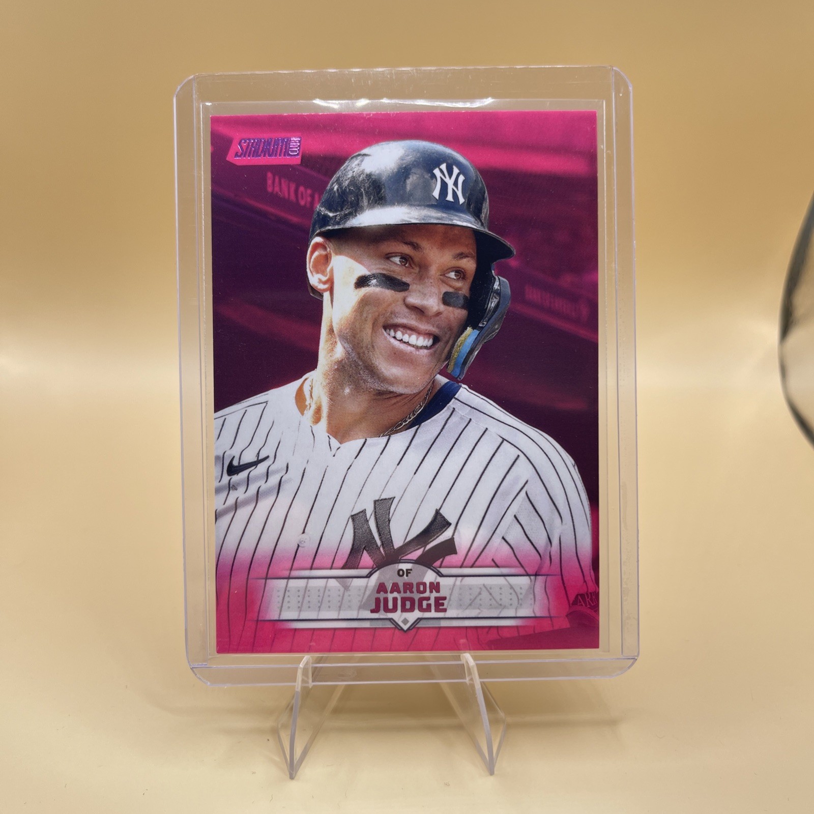 Aaron Judge - Stadium Club Pink Parallel Pink Parallel - Trading Card Image