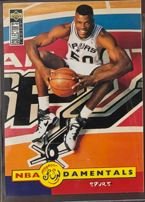 David Robinson NBA Fundamentals #F4 Base - Trading Card Image