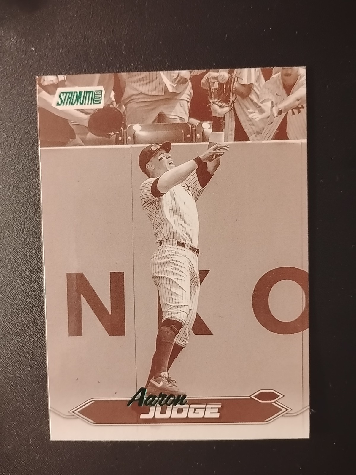 Aaron Judge Stadium Club Sepia Parallel Sepia Parallel - Trading Card Image
