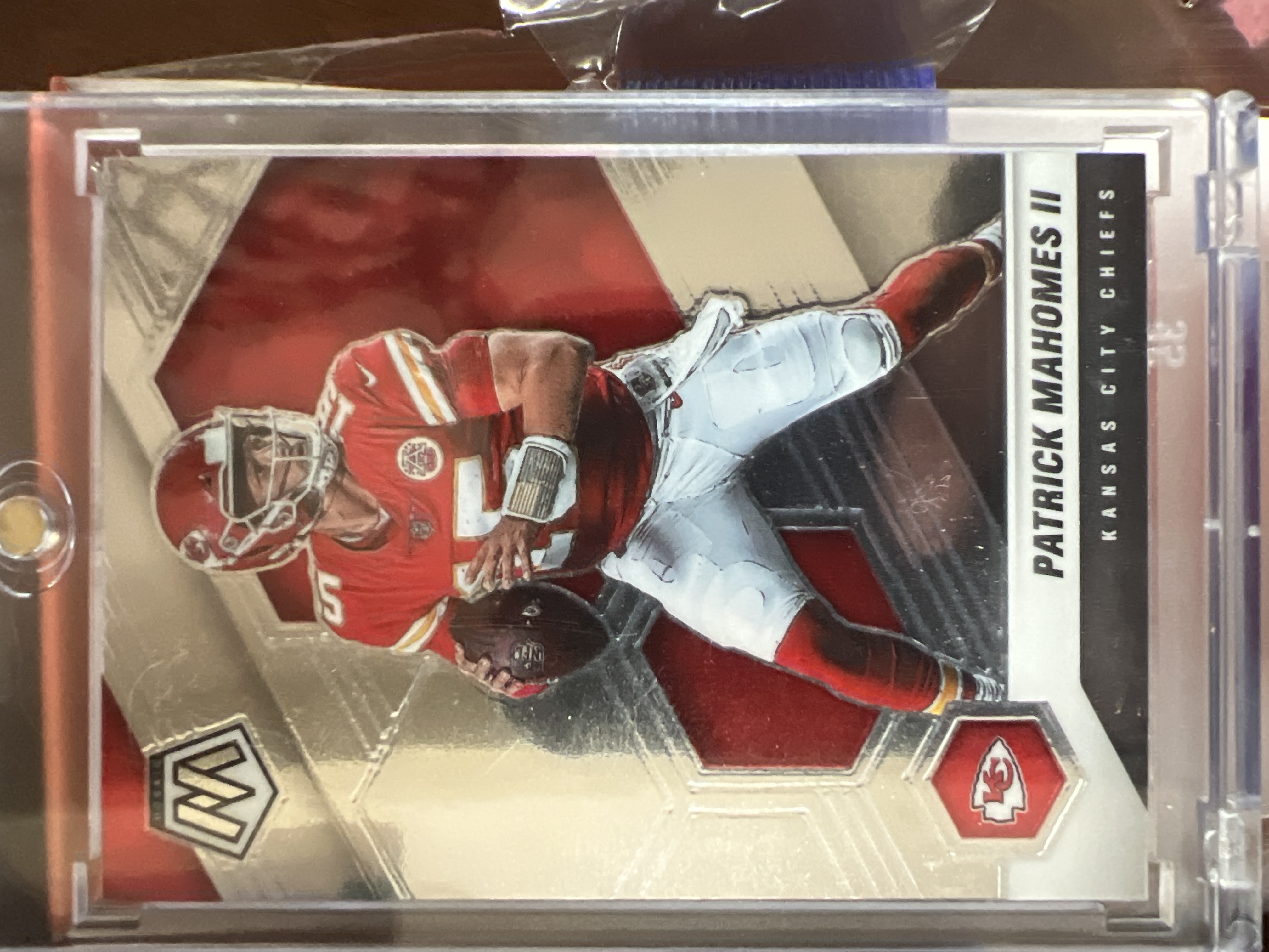 Patrick Mahomes II Near Mint - Trading Card Image