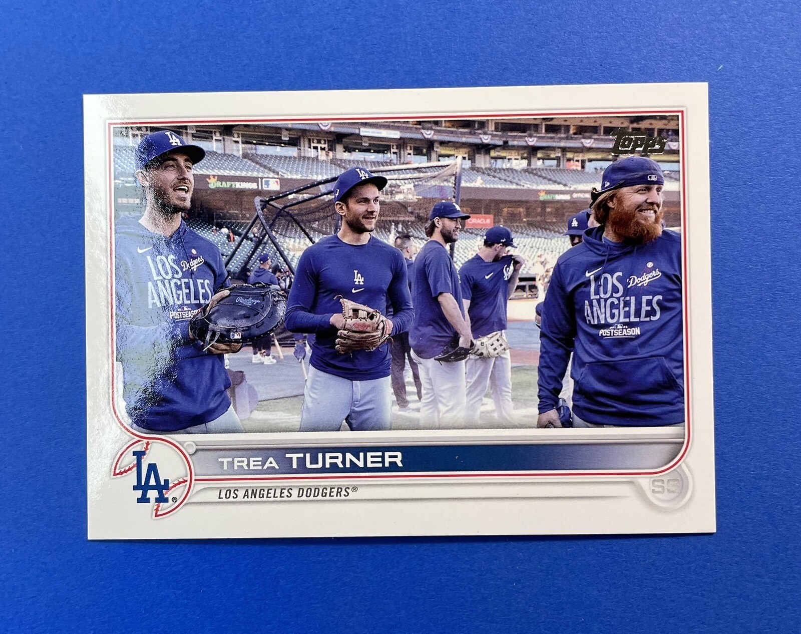 Trea Turner - Los Angeles Dodgers Base - Trading Card Image