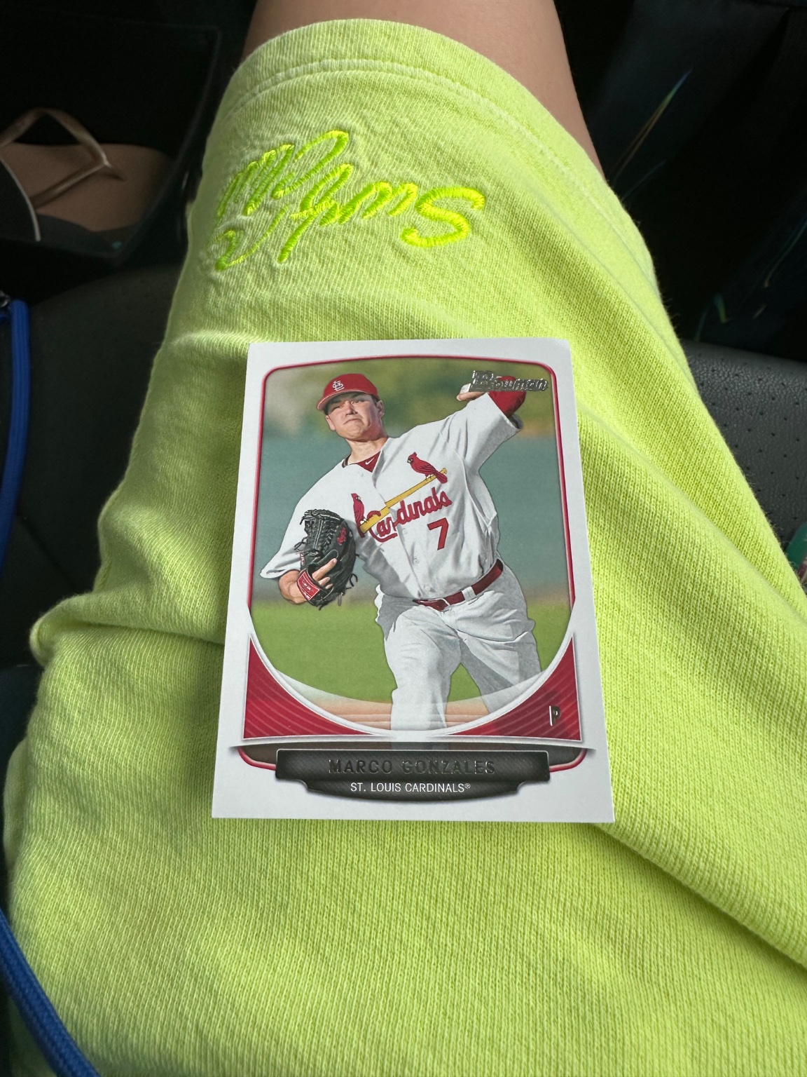 Marco Gonzales - Bowman Base Base - Trading Card Image