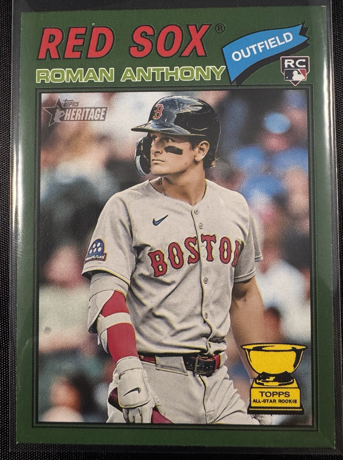 Roman Anthony 2025 Topps Heritage All-Star Rookie Base - Trading Card Image