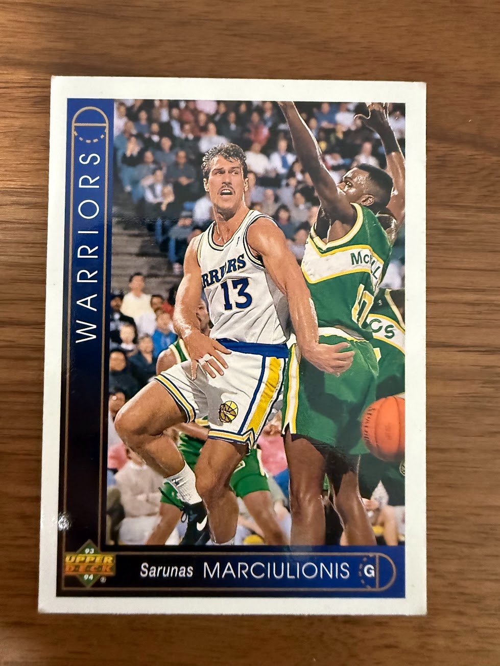 Sarunas Marciulionis Base - Trading Card Image