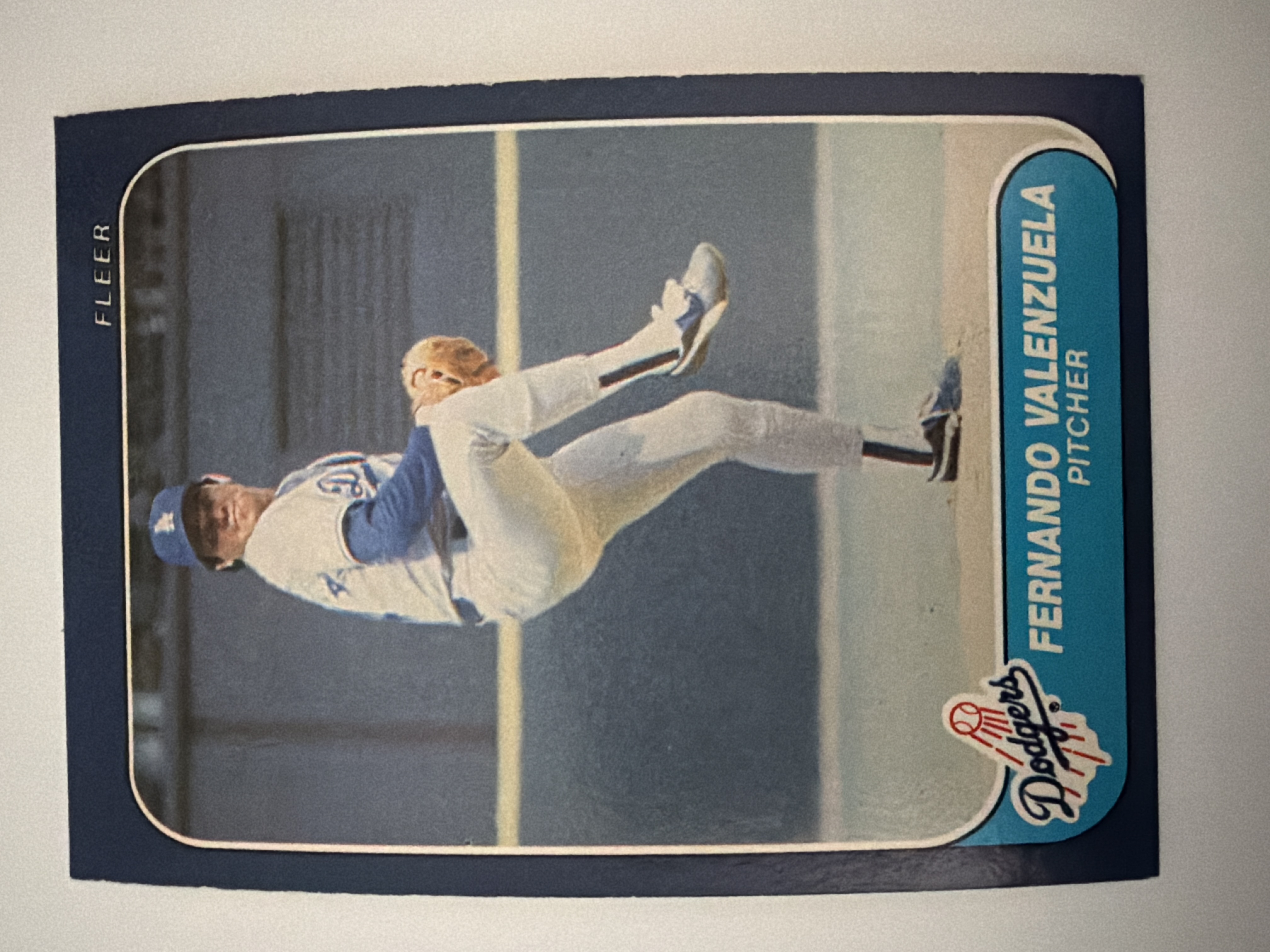 Fernando Valenzuela Base - Trading Card Image