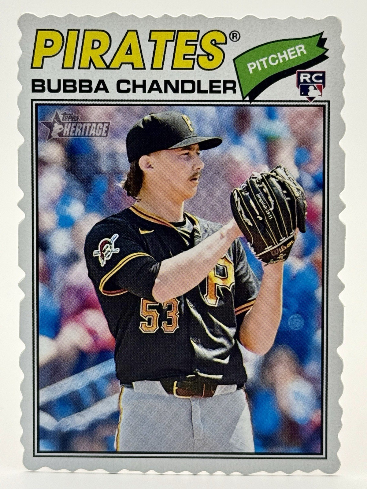 Bubba Chandler 2026 Topps Heritage Base Rookie Card Base - Trading Card Image
