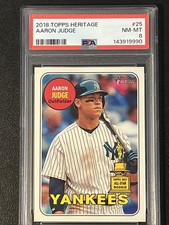 Aaron Judge #25 Base Near Mint - Trading Card Image