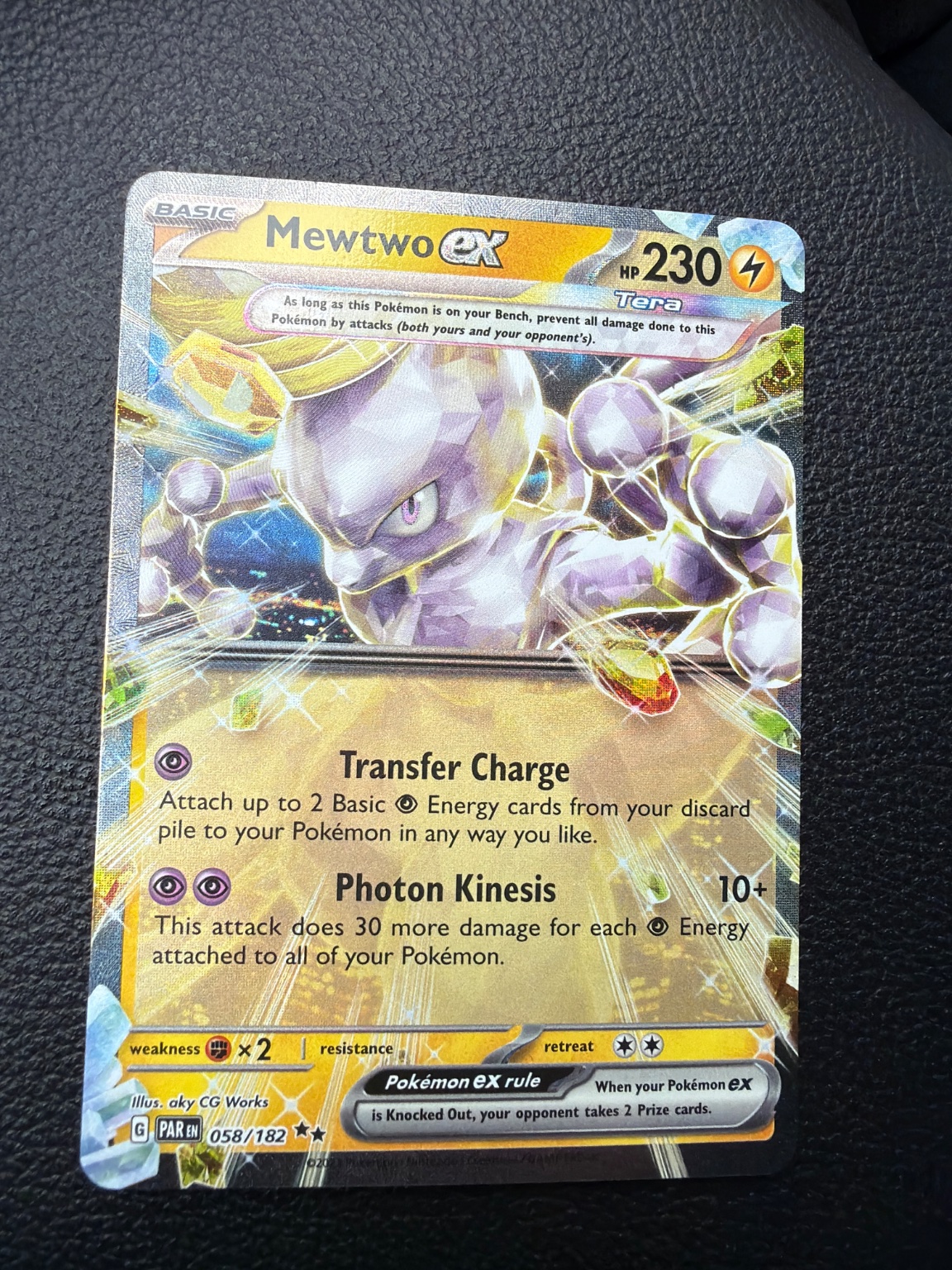 Mewtwo ex (Tera Holo)