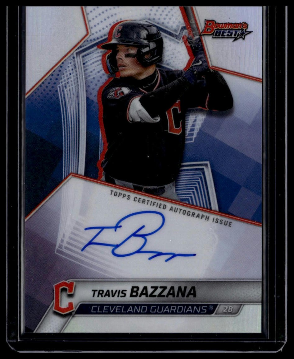 Travis Bazzana - Bowman's Best Base Autograph - Trading Card Image