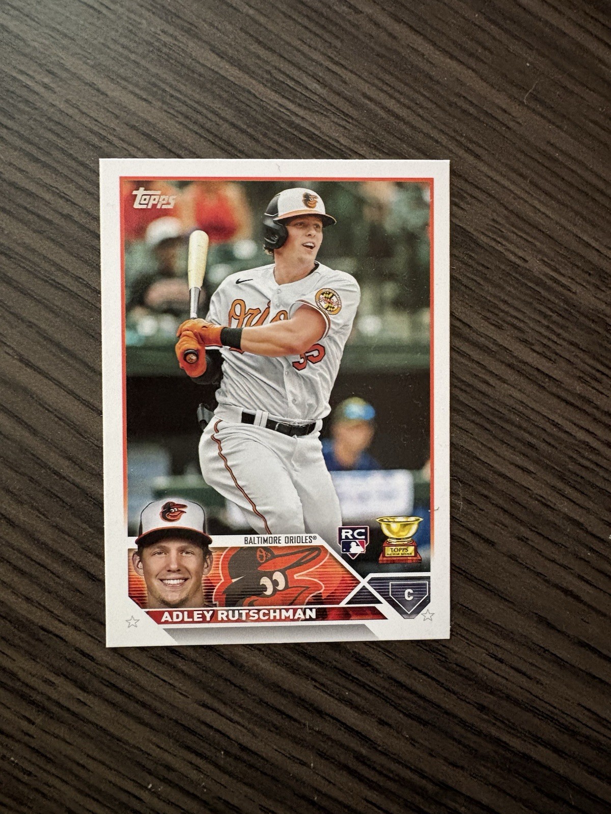 Adley Rutschman Rookie Card Base - Trading Card Image