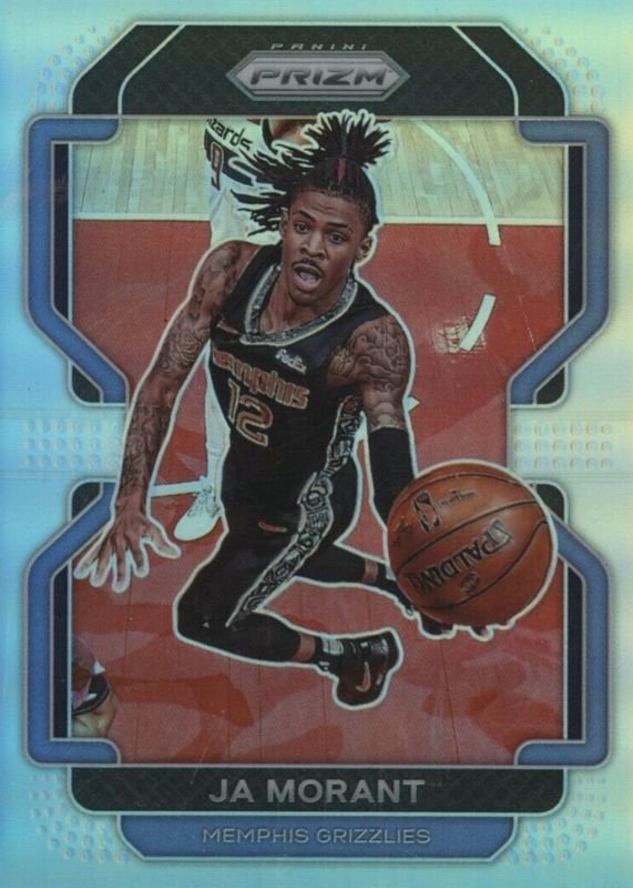 Ja Morant 2021 Panini Prizm Silver Prizm Silver Prizm - Trading Card Image