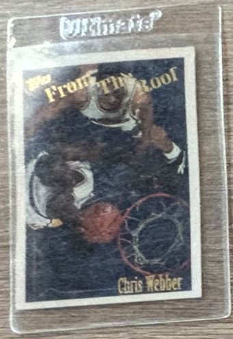 Chris Webber - From The Roof Base - Trading Card Image