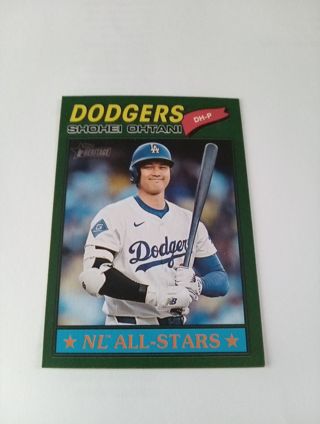 Shohei Ohtani - Topps Heritage Base - Trading Card Image