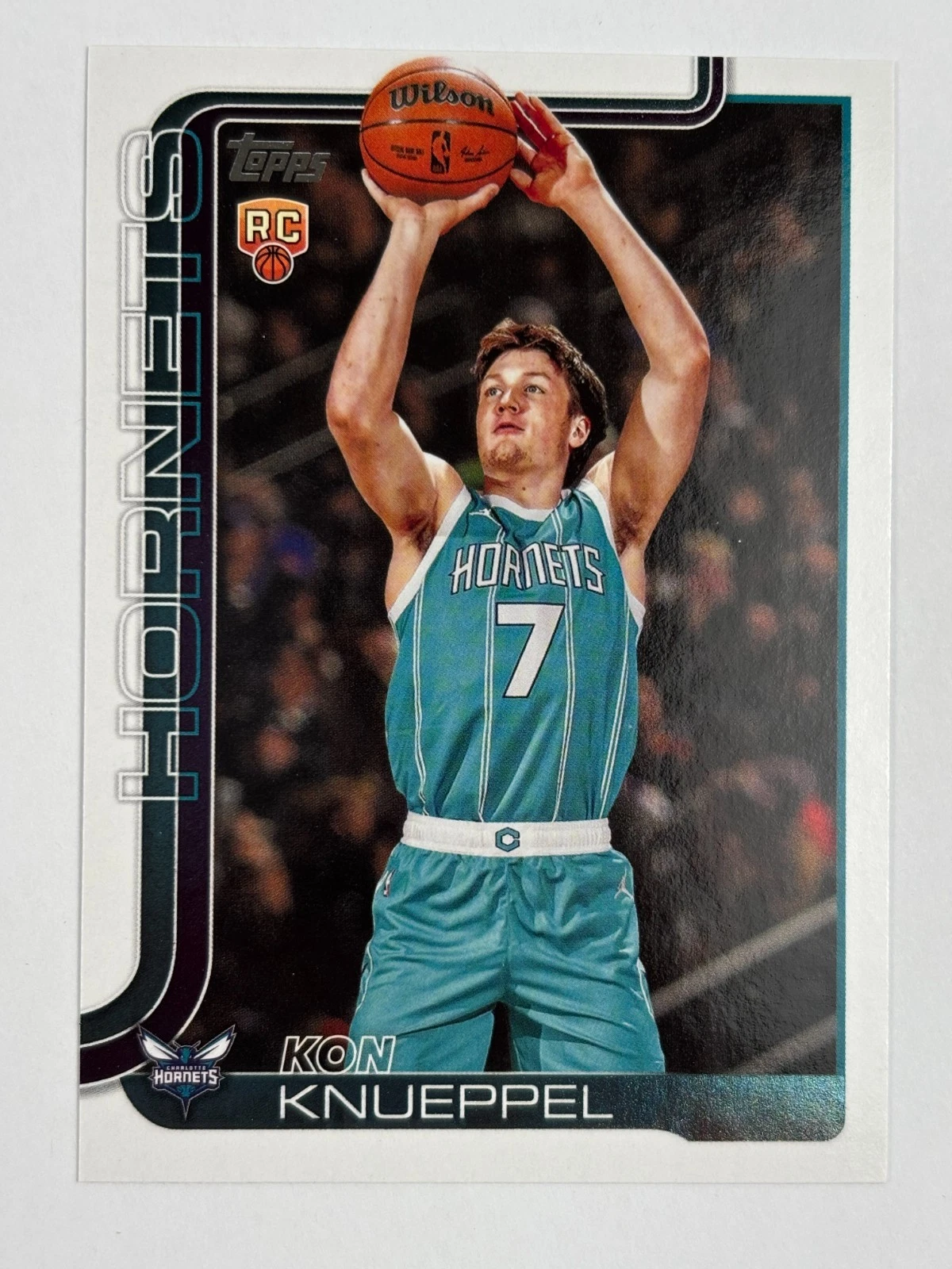 Kon Knueppel 2025 Topps Flagship RC Base - Trading Card Image