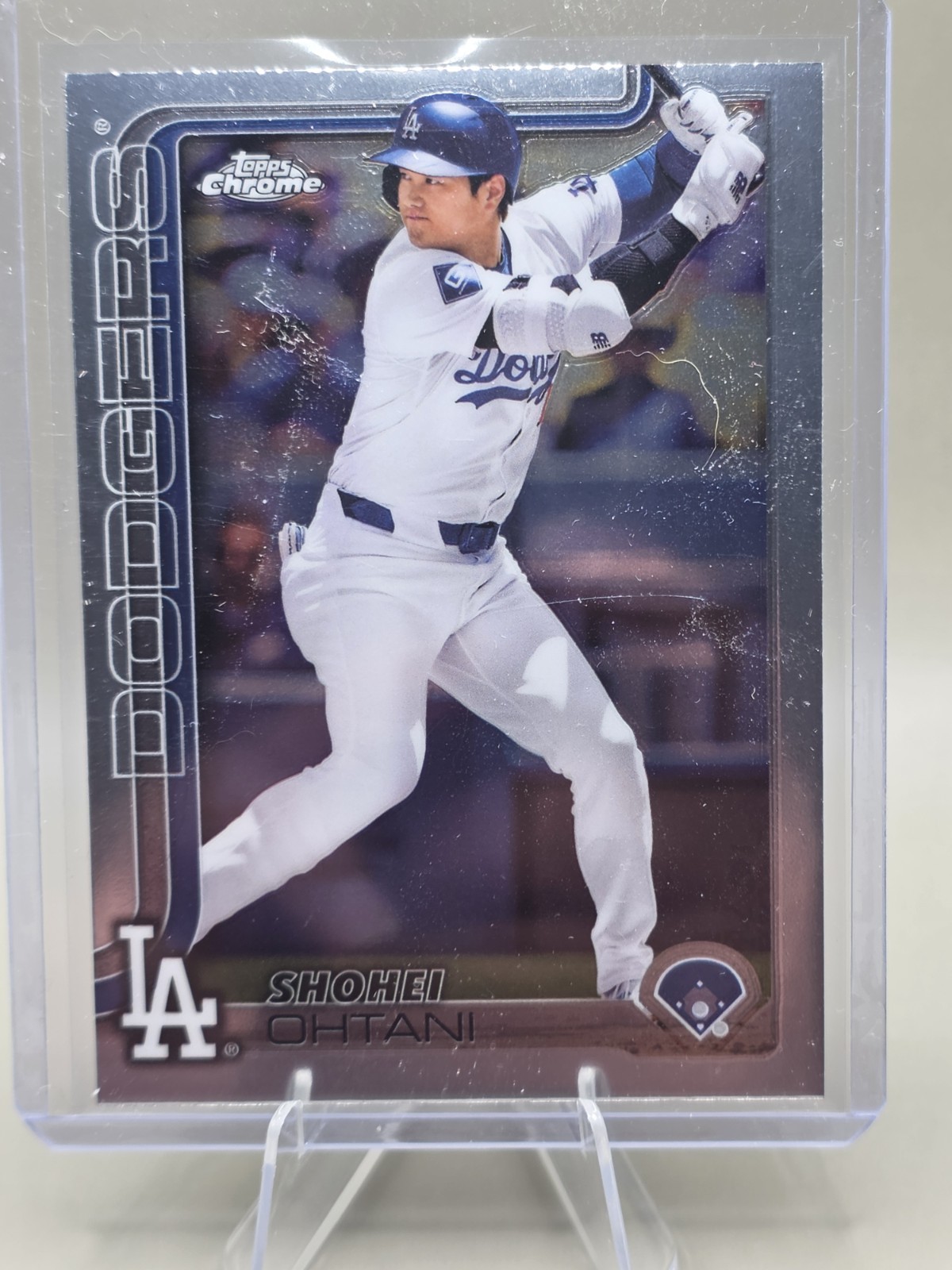 Shohei Ohtani 2024 Topps Chrome Base Base - Trading Card Image