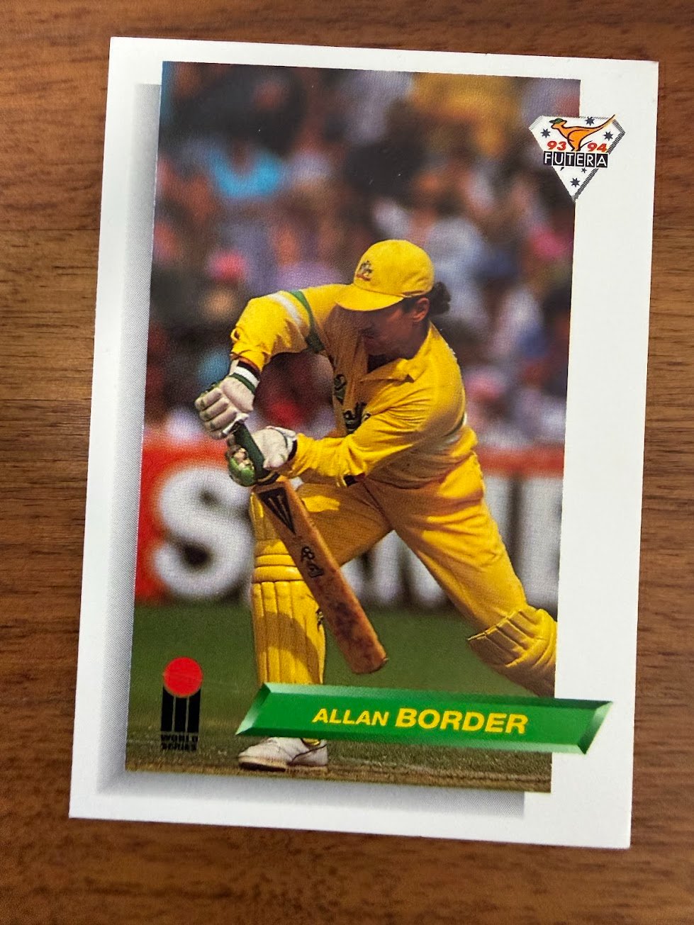 Allan Border Base - Trading Card Image