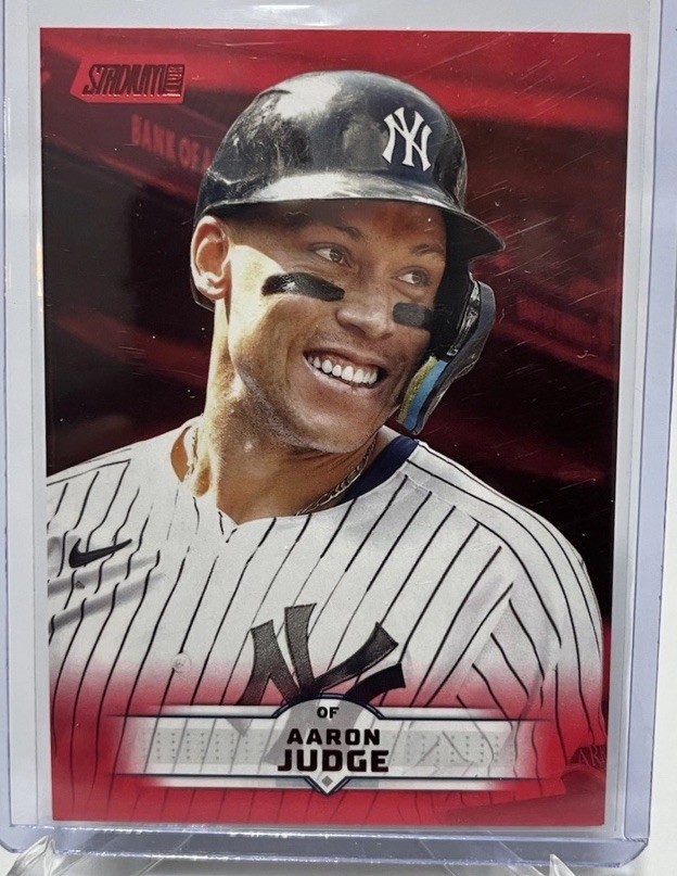 Aaron Judge Stadium Club Red Foil Red Foil - Trading Card Image