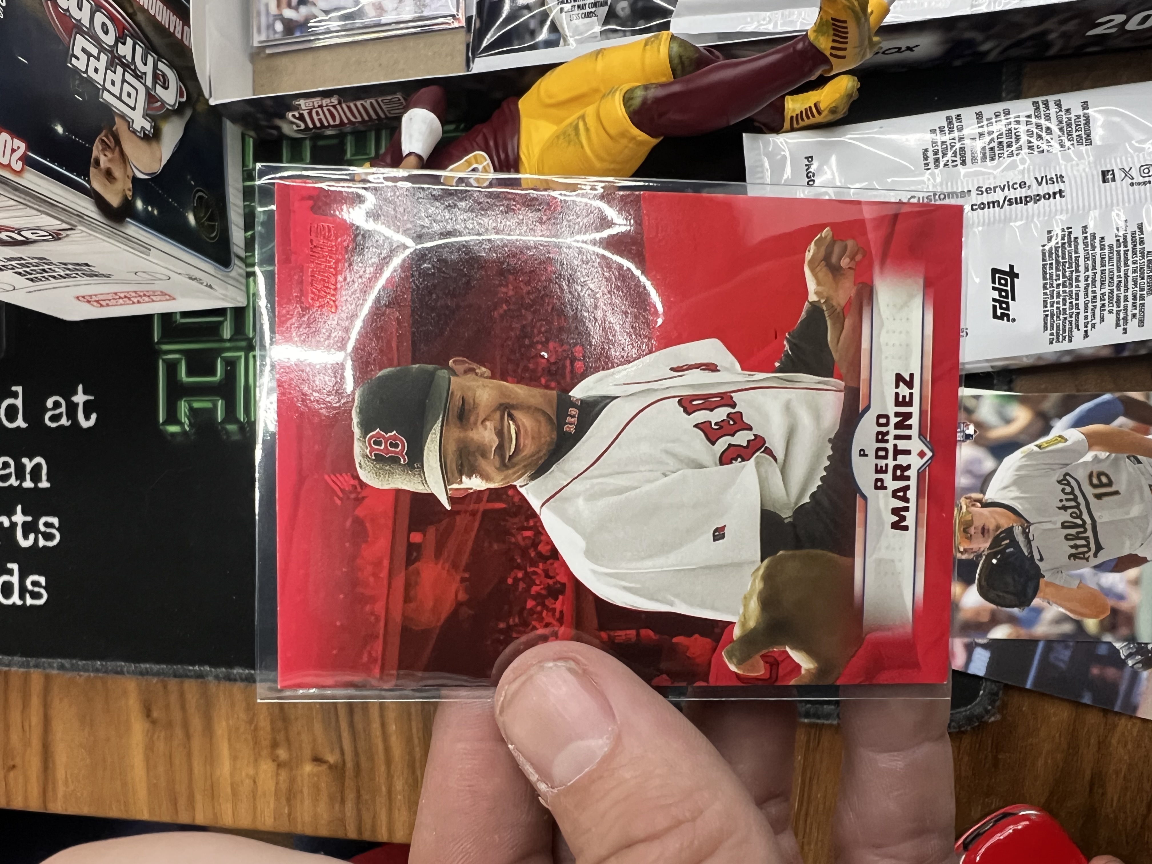 Pedro Martinez - Red Foil Parallel Red Foil Parallel Near Mint - Trading Card Image