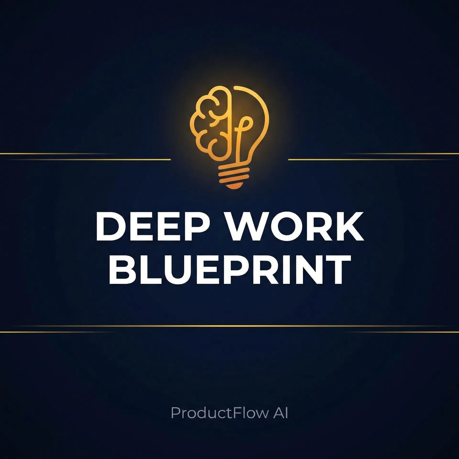 Deep Work Blueprint
