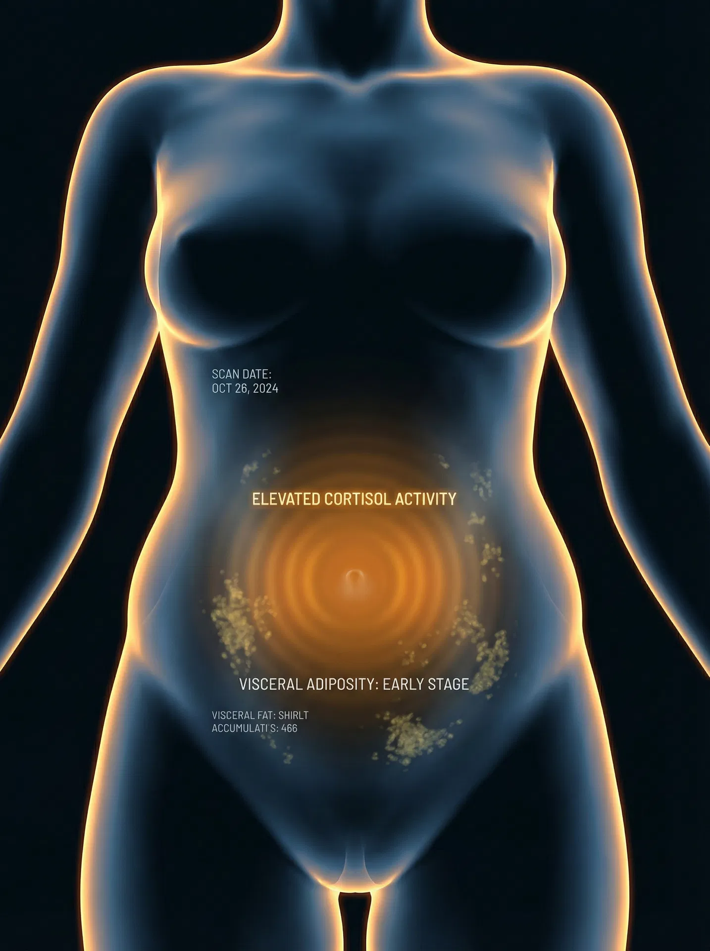 Cortisol body state: elevated