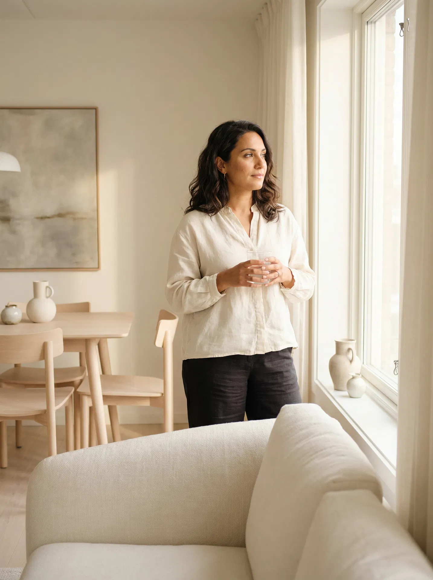 Woman experiencing wellness transformation